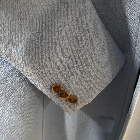 J. Crew Blue Lady Day Coat 6P - Picture 9 of 11